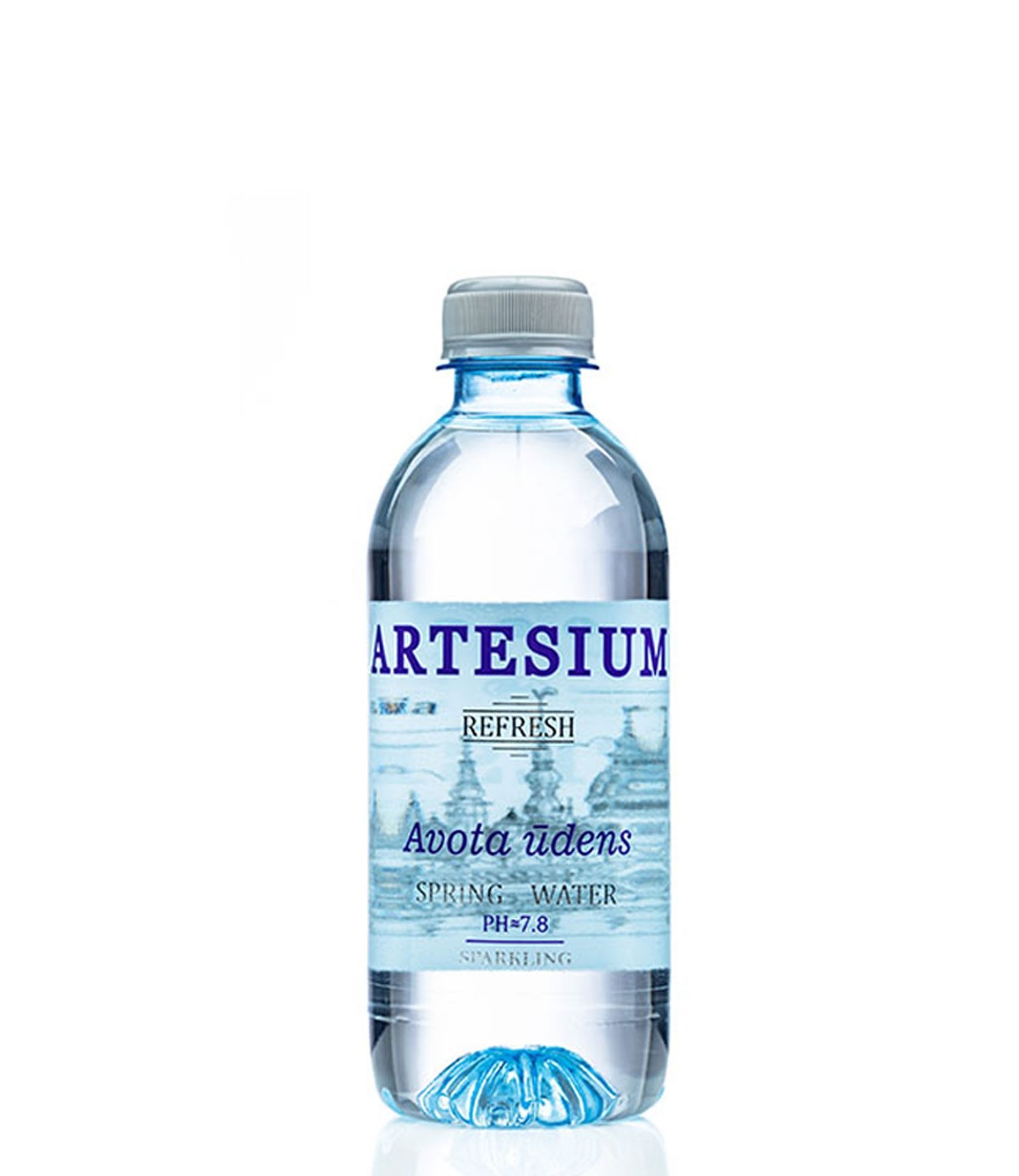 Artesium слабо газированная родниковая вода 12 x 0.355литра