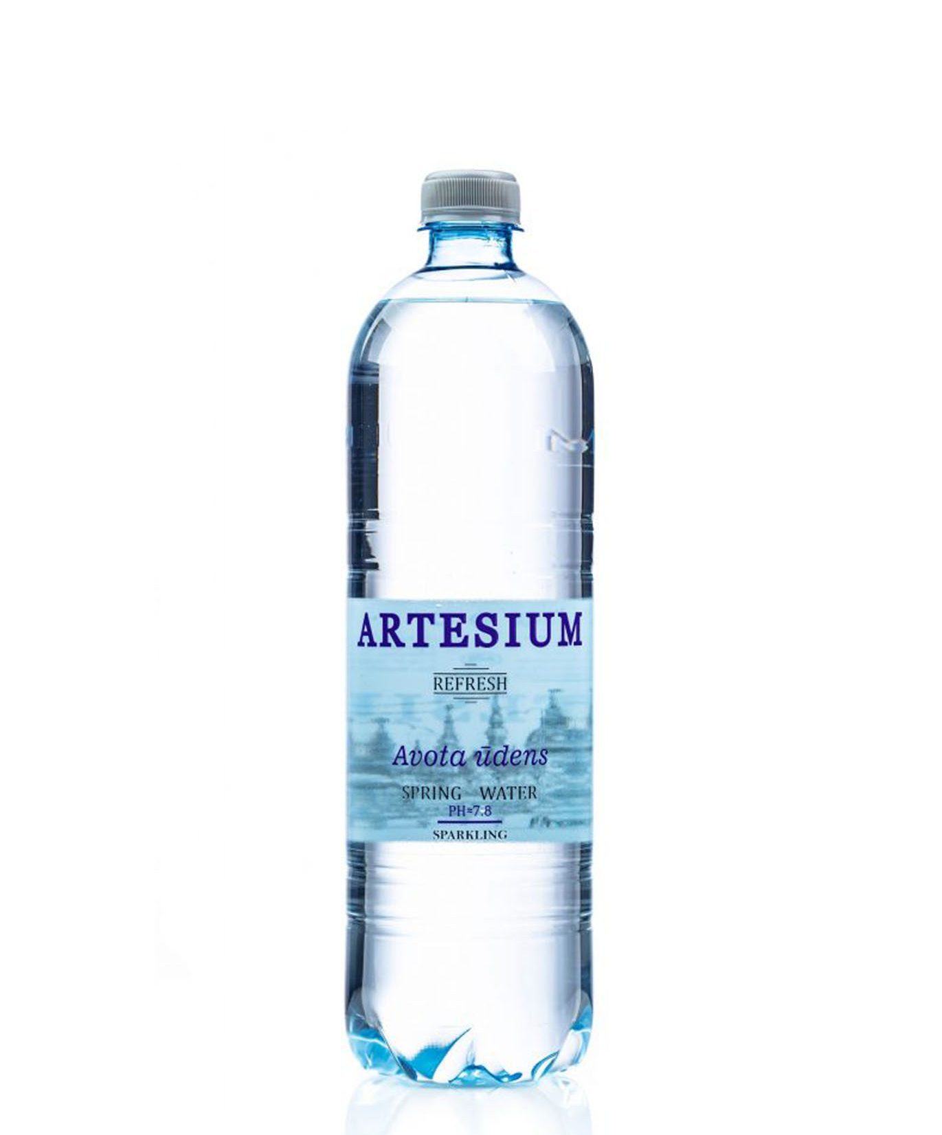 Artesium слабо газированная родниковая вода 12 x 0.55 литра