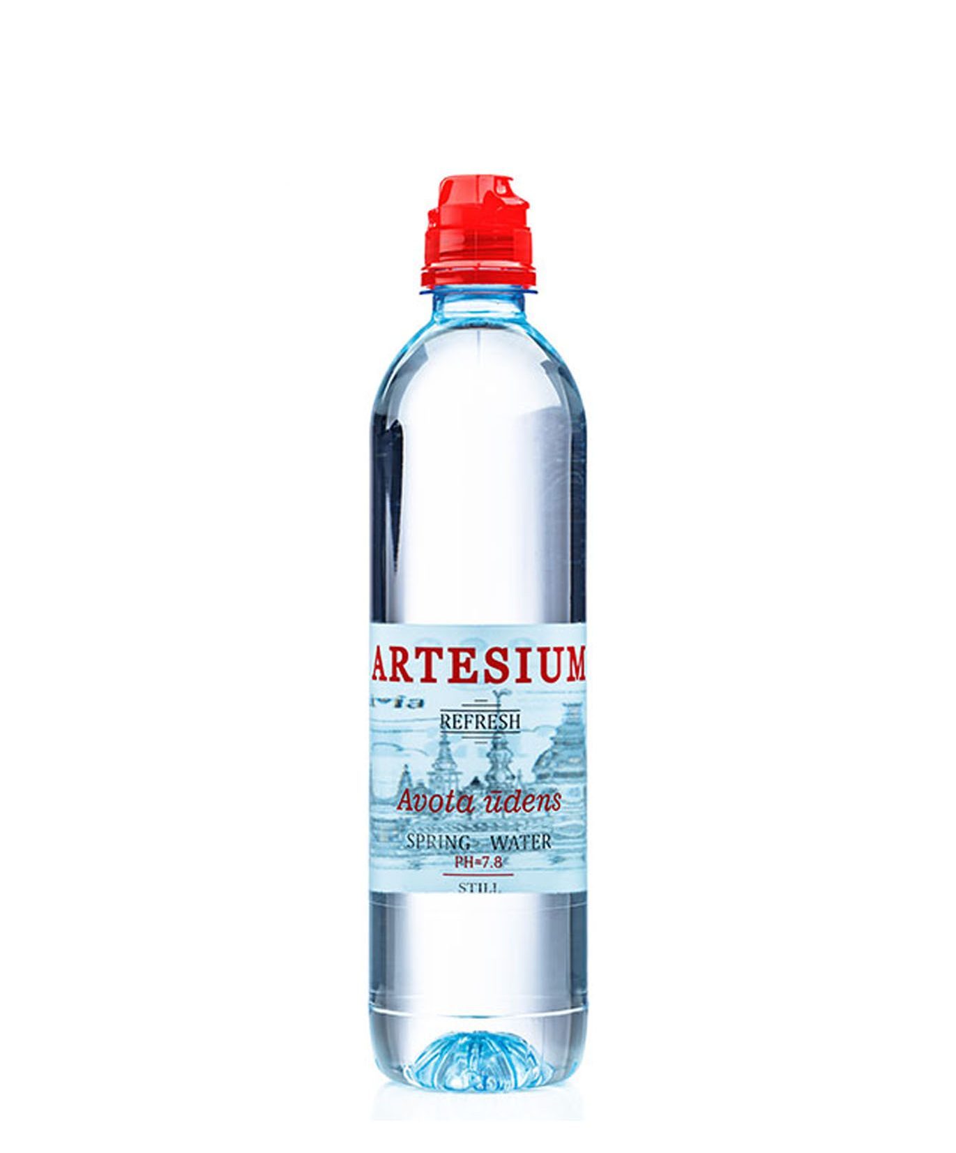 Artesium родниковая вода 12 x 0.55 литра спорт